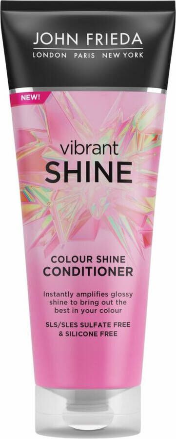 John Frieda 4x Vibrant Shine Colour Conditioner 250 ml
