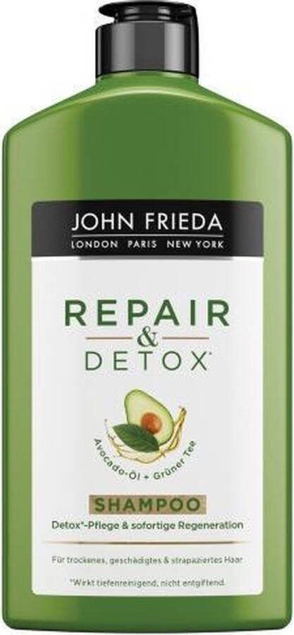 John Frieda Detox & Repair Vrouwen Shampoo 250 ml