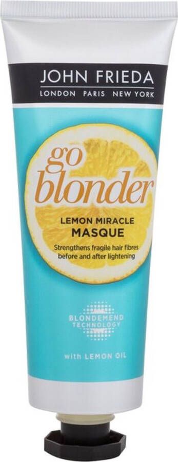John Frieda Go Blonder Lemon Miracle Haarmasker 103 ml