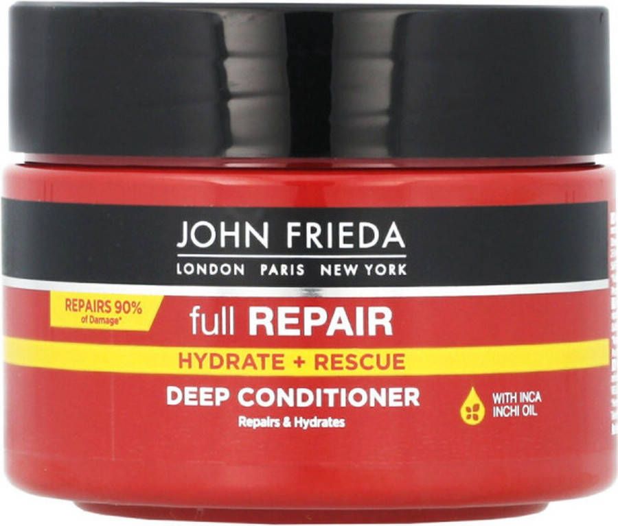 John Frieda Regeneration Conditioner Moisturizing Effect Full Repair Hydrate + Rescue (deep Conditioner) 150 Ml