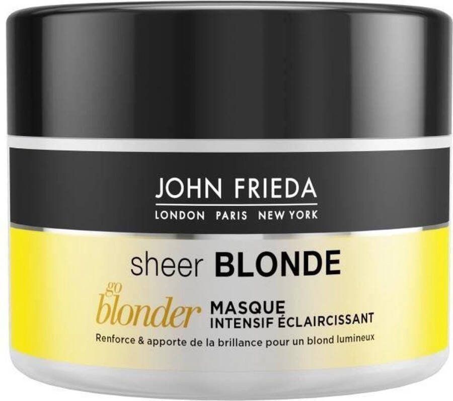 John Frieda Pure Blonde Go Blonder Intensief Masker 250 ml