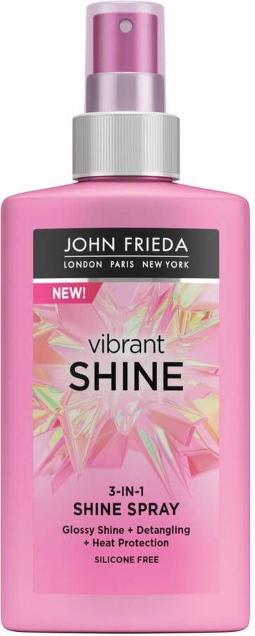 John Frieda Vibrant Shine Colour 3-in-1 Shine Spray 150 ml