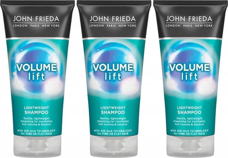 John Frieda Volume Lift Lightweight Shampoo Voordeelbox 3 x 175 ml
