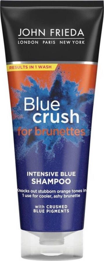 John Frieda x4 Blue Crush Shampoo 250 ml
