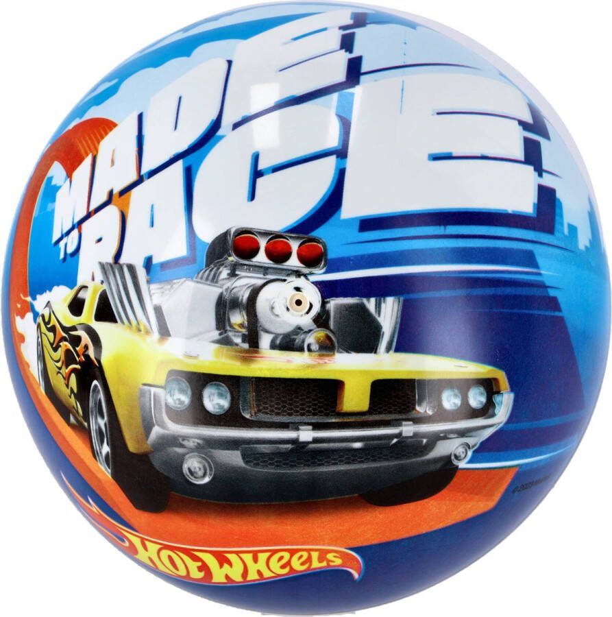 John Hot Wheels Bal Speelbal 23 cm Voetbal Opgeblazen Baby Peuter Kinderen Meiden Jongens