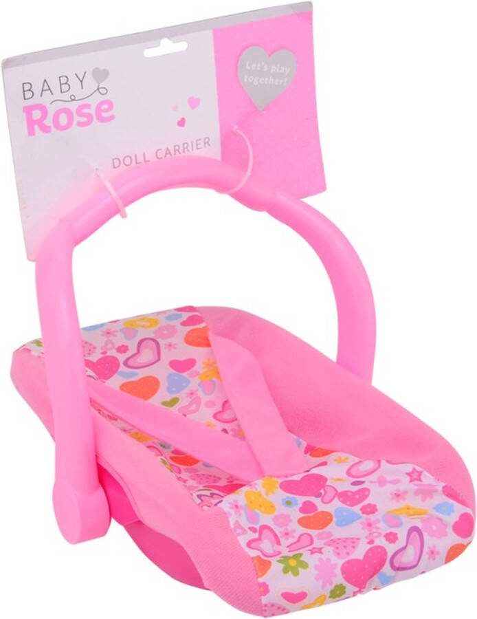 Johntoy John Toy Baby Rose baby draag zitje 22x12x41cm
