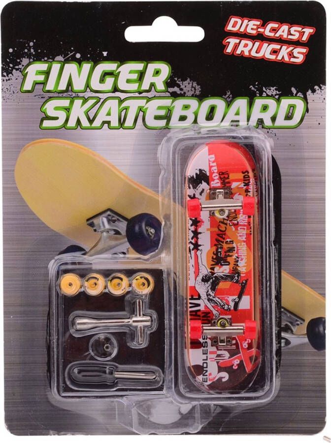 Johntoy Vinger Skateboard met Accessoires