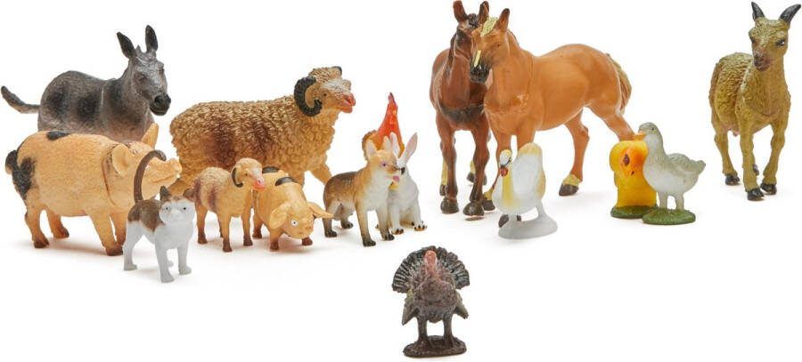 Coppens Animal World boerderijdieren 20 stuks in zak