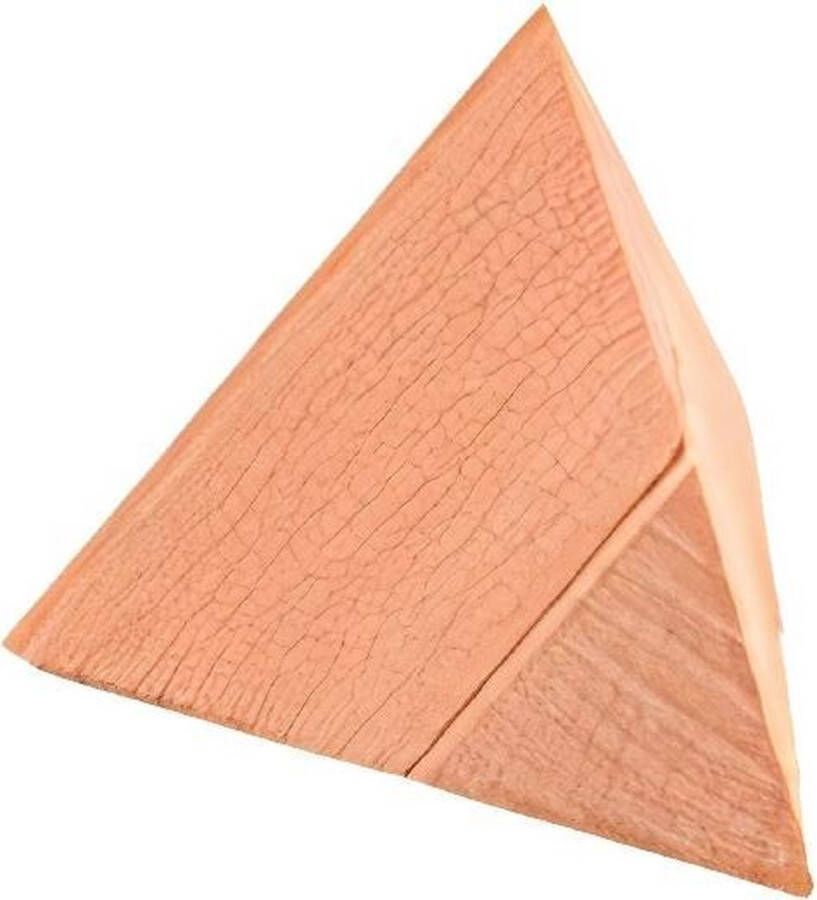 Johntoy Breinbreker Puzzel H 4 5 Cm Hout Bruin