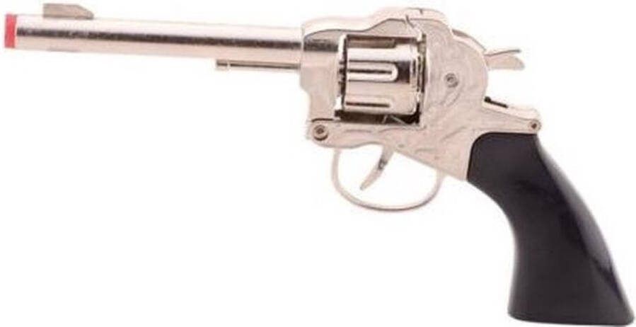 Johntoy Cowboy pistool met 8 shots klein