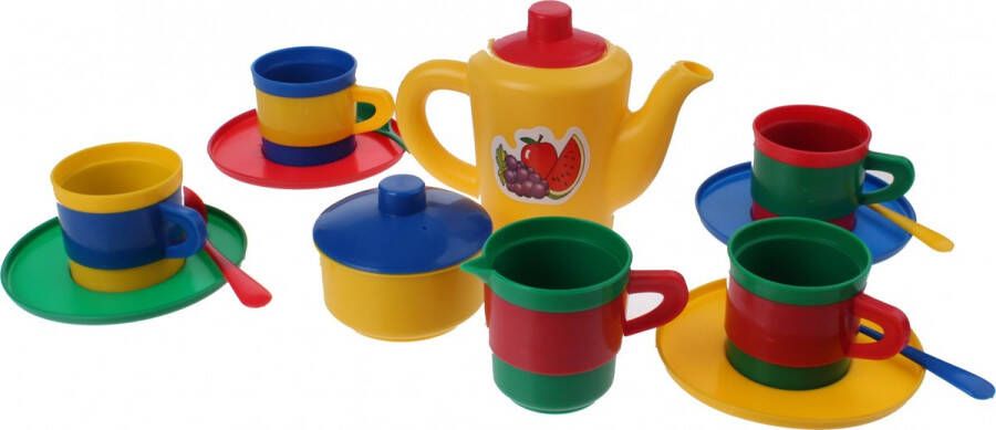 Johntoy Home and kitchen Thee set 17 delig in zak