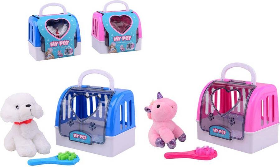 Johntoy John Toy Dieren reiskoffer (1 stuk) assorti