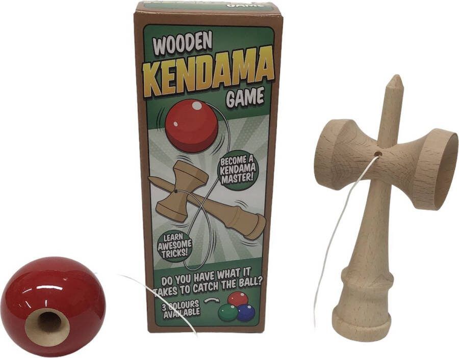 Johntoy kendema Spel Japanse Behendigheidsspel vanaf 6 Jaar Houten Spel Coördinatie Training