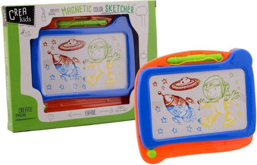 Coppens Crea Kids magnetisch kleuren tekenbord 45x30 cm