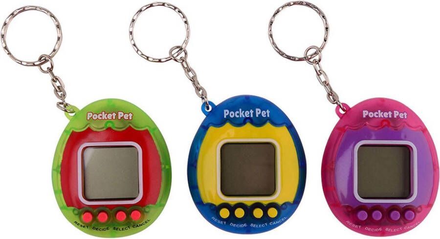 Thim Toys Retro Electronisch Vriendje My pocket pet 49in1