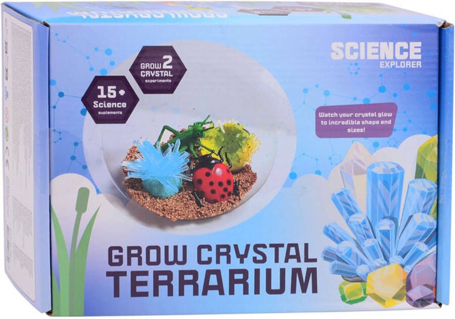 Coppens Science expolorer maak je eigen crystal terrarium