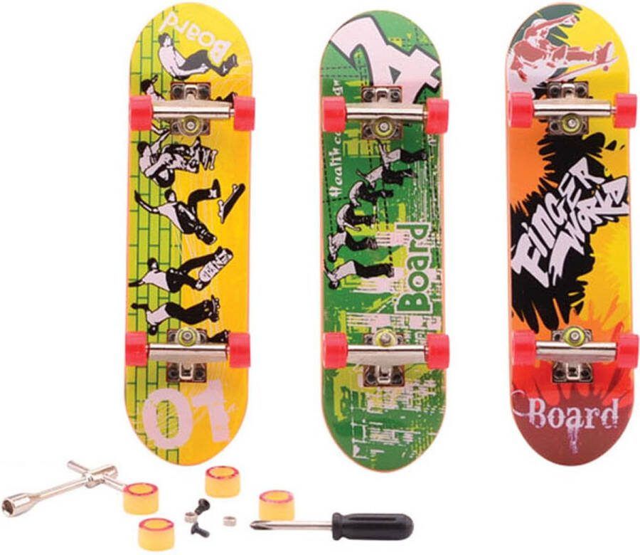 Johntoy Vinger Skateboard met Accessoires