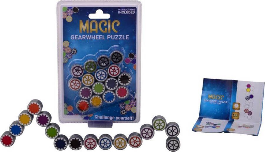 Johntoy Vormenpuzzel Magic 14 X 21 Cm 16-delig