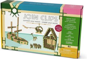 JOIN CLIPS Home 200 verbinding clips voor houten bouwplankjes