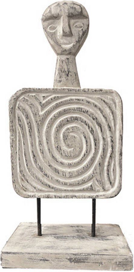 JoJo Living Woonaccessoires Ornamenten Suarhouten ornament Rafika Model 1 Handgemaakt