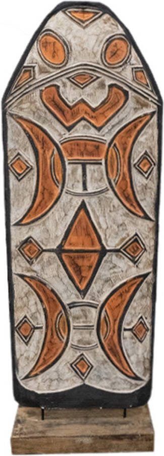 JoJo Living Woonaccessoires Ornamenten Suarhouten ornament Tameng M Handgemaakt