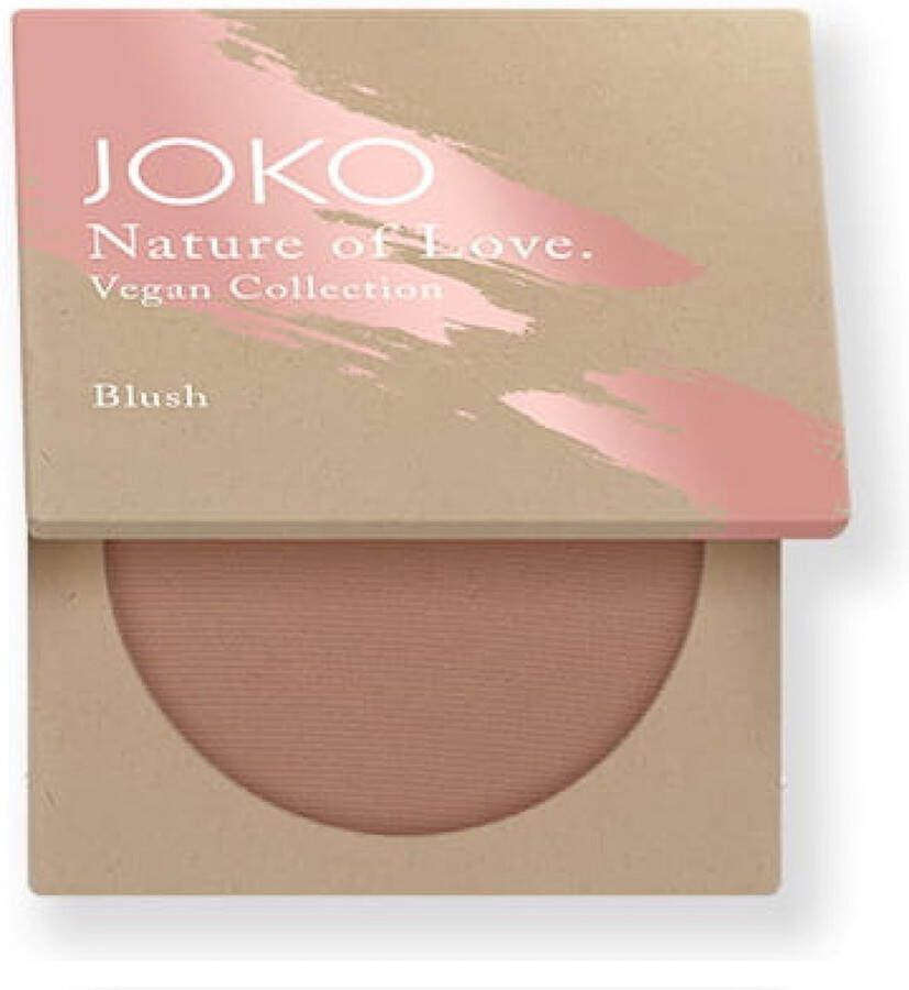 Joko Nature of Love Vegan Collectie Blush vegan blush 02 4g