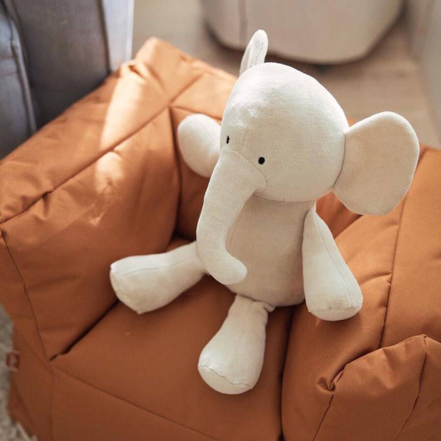 Jollein knuffel Elephant nougat knuffel 36 cm