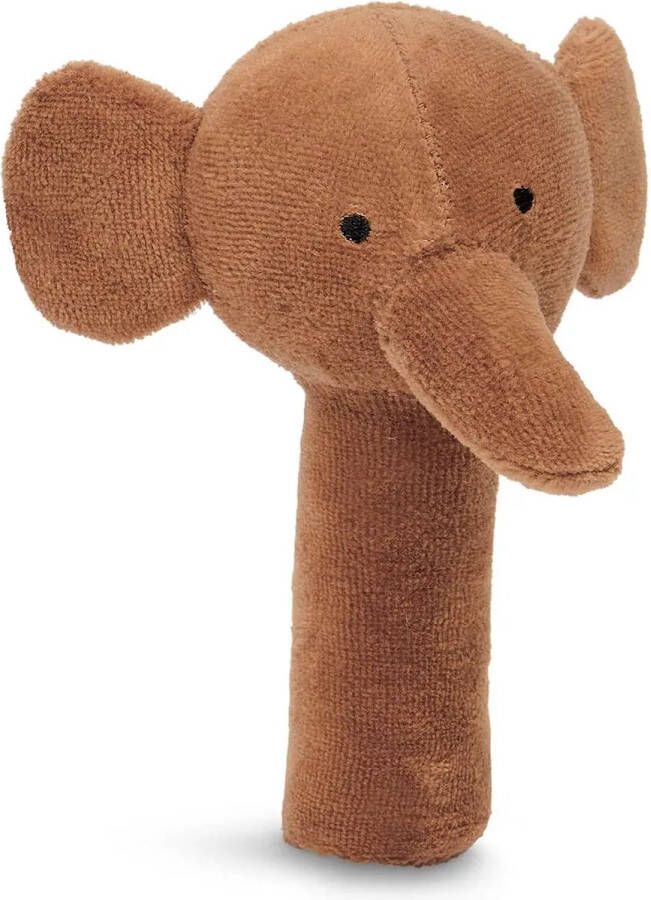 Jollein rammelaar Elephant 8 cm caramel