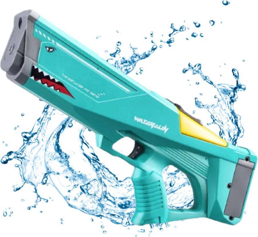 Jollity Works WaterBlast Volledig Elektrisch Waterpistool Tornado Groen