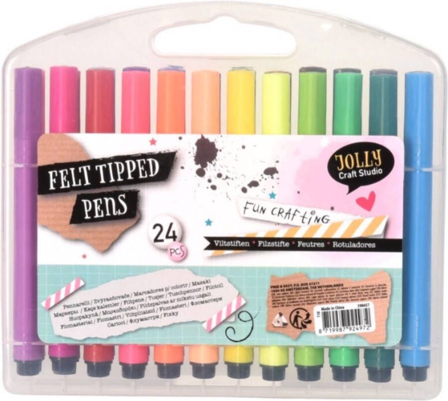 JOLLY Craft Studio felt tipped pens viltstiften