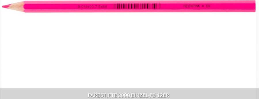 Jolly supersticks (art. 3000-0463) Kleurpotloden Neon roze Set per 12 stuks