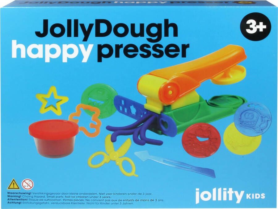 JollyDough Klei Happy Presser- Pretfabriek speelset