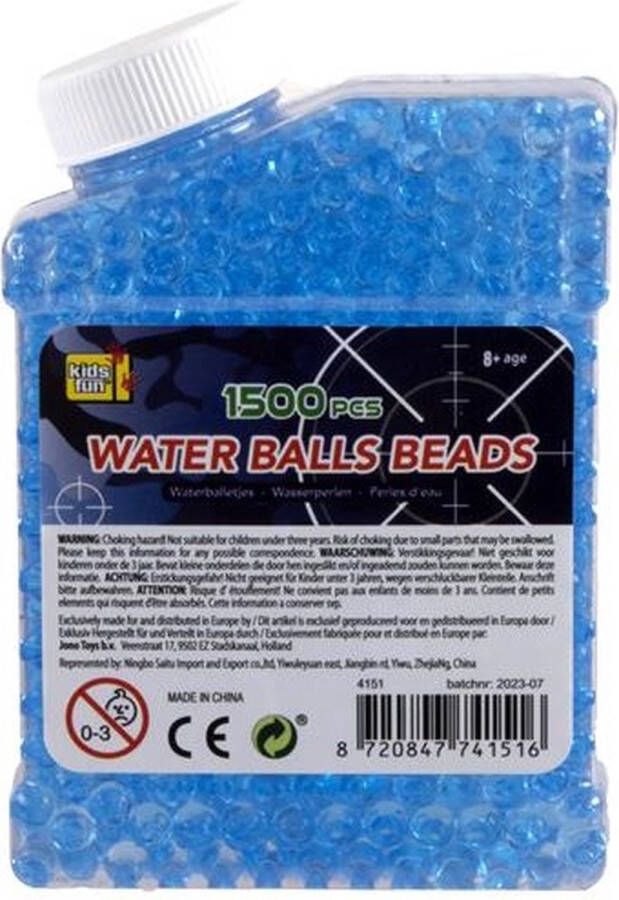 Jono toys Waterballetjes water beats 1500x water bal gel bal Kids fun