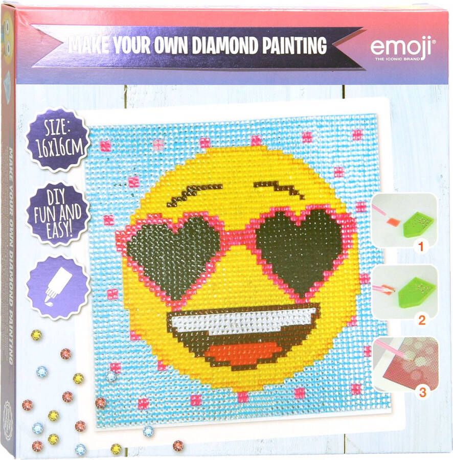 Joppa Emoji Diamond Paintingset Smiley