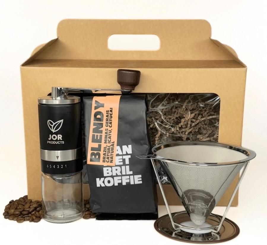JOR Products JOR s Geschenk Koffiemolen Koffiebonen Espresso Keramiek 6 Maalstanden