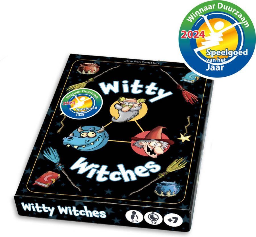 Jorta BV Witty Witches NL Kaartspel 2 tot 6 spelers vanaf 7 jaar