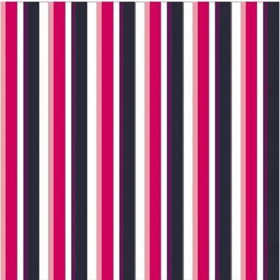 Jorzolino Theedoek Stripes Roze