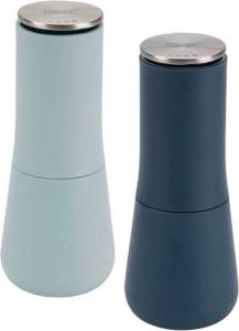 Joseph Edition Sky Peper- En Zoutstel Milltop 17 Cm Blauw 2-delig