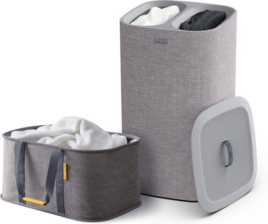 Joseph Giftset Love Your Laundry Tota Wasmand en Hold-All Polypropyleen Grijs