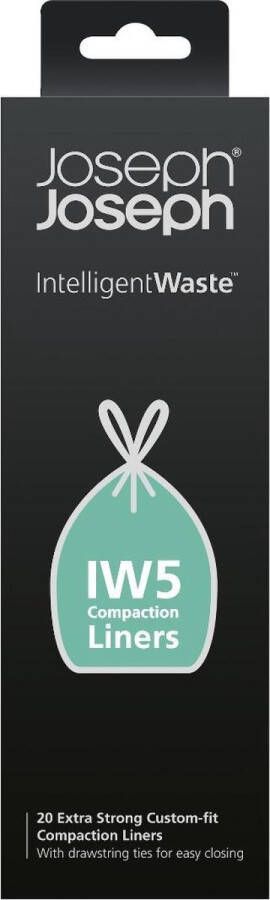 Joseph Intelligent Waste afvalzak IW5 20 liter grijs 20 stuks