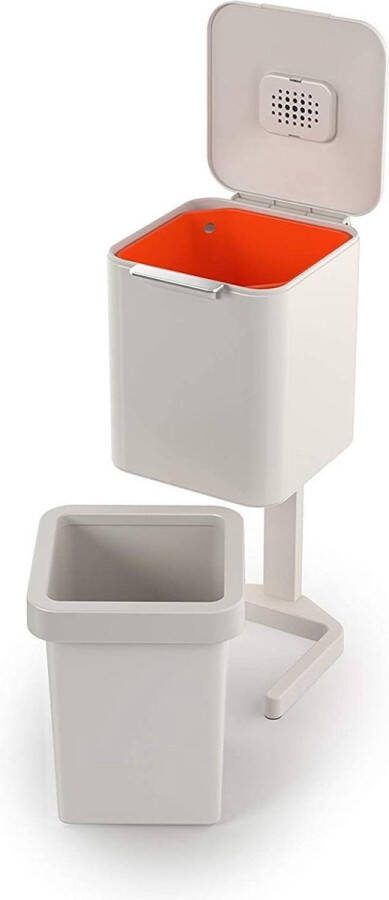 Joseph Intelligent Waste Afvalemmer Totem Pop 40 liter Stone