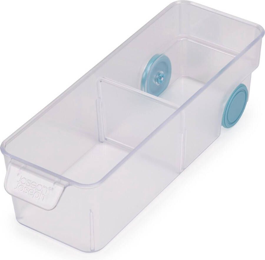 Joseph Koelkast Organizer Met Verdeelvakken 10.4 x 30.8 x 8.5 CM Kunststof Transparant FridgeStore