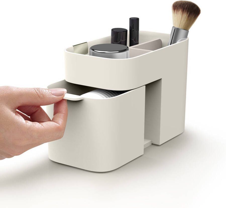Joseph Viva Make-up Organizer Compact met Lade Kunststof Beige