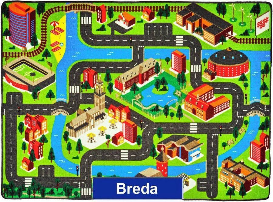 Jouw Speelkleed Breda Verkeerskleed Speeltapijt.