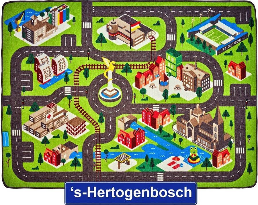 Jouw Speelkleed Den Bosch Verkeerskleed Speeltapijt.