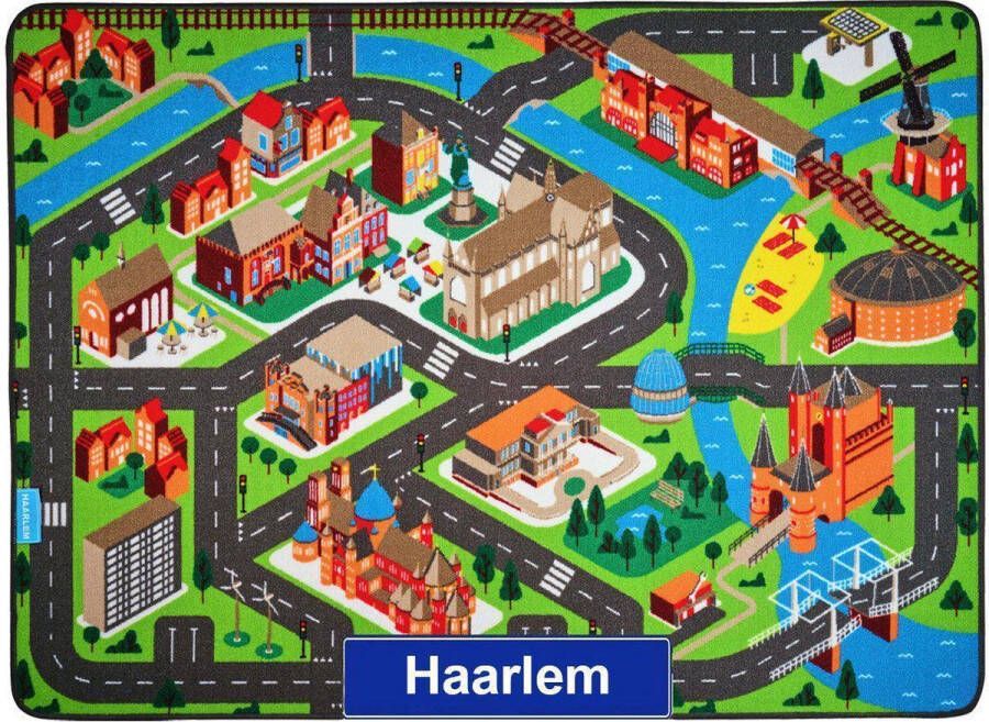 Jouw Speelkleed Haarlem Verkeerskleed Speeltapijt.