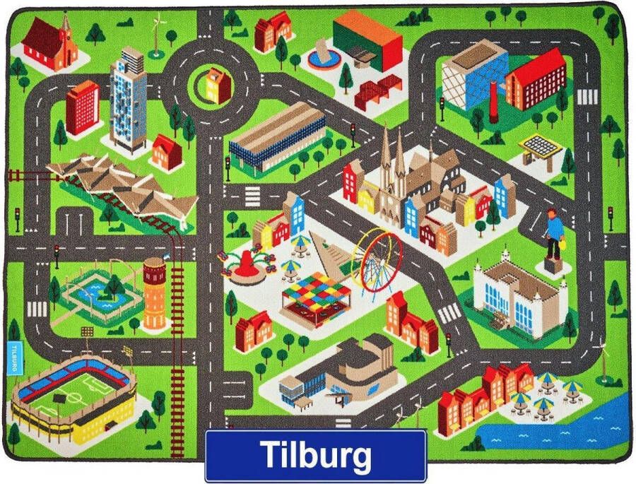 Jouw Speelkleed Tilburg Verkeerskleed Speeltapijt.