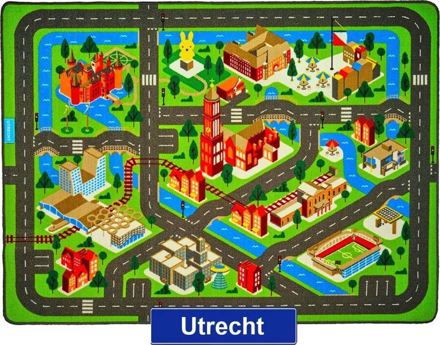 Jouw Speelkleed Utrecht Verkeerskleed Speeltapijt.