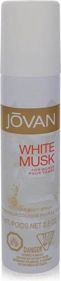 Jovan White Musk Body Spray 75 Ml For Women