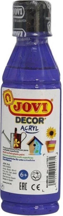 Jovi Acrylverf Decor 250 Ml Junior Acryl Donkerblauw